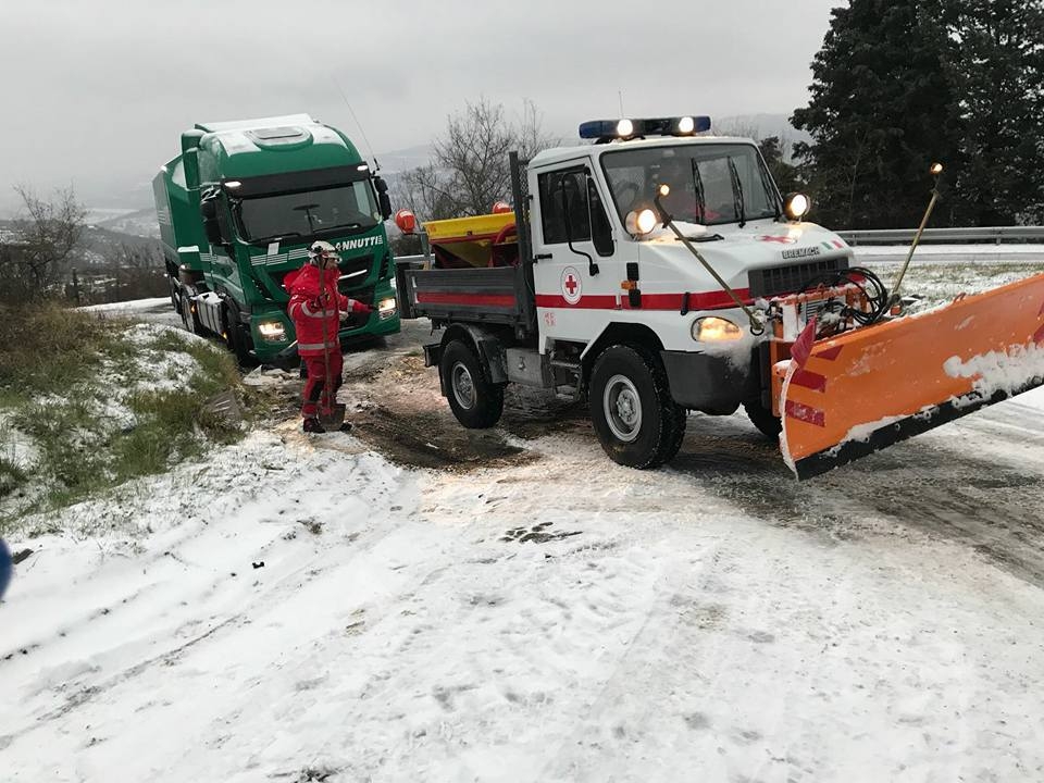 Emergenza Neve per il Comitato di Arezzo