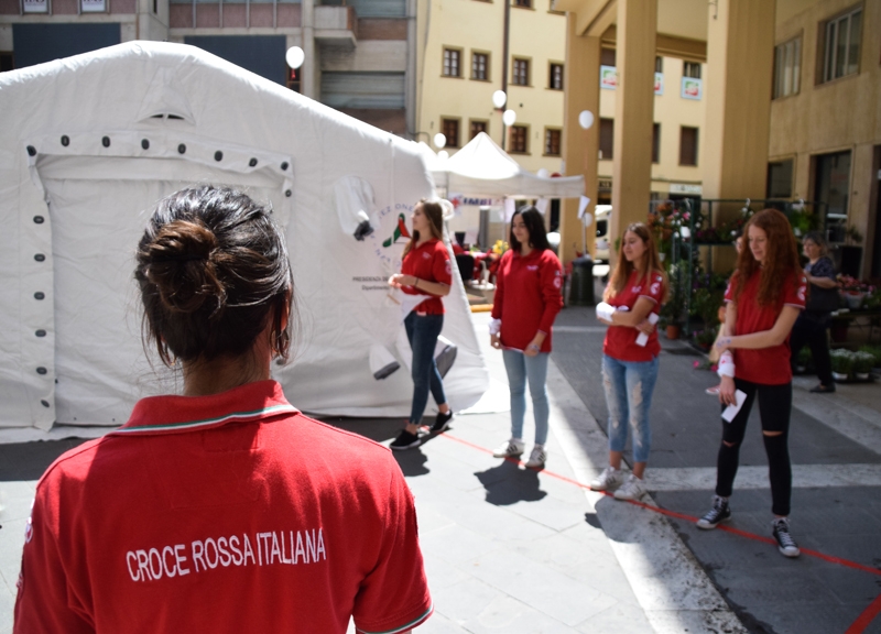 Croce Rossa e Lions in Piazza contro il Diabete